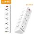 LDNIO SC10610 Power Socket PD 20W Fast Charging Smart Power Strips 10 Universal Standard Charging Power Extension
