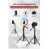 Jmary KP-2206 Camera and Mobile Tripod & Selfie Stick Extendable Cell Phone Tripod Stand With Mobile Holder