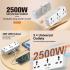 LDNIO SC3317 Plug Expansion Socket with USB Wall Plug Adapter 3 Way 1 to 3 Power Expansion Adapter