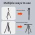 Jmary Professional KS355+HG60 DSLR ILDC Camera 2-in-1 Monopod Tripod 360 Degree Panoramic Ball Head Stand - Black