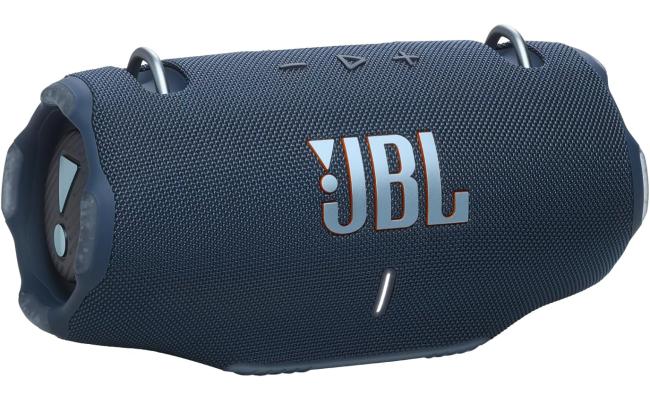 JBL Xtreme 4 - Portable Bluetooth Speaker, Powerful Sound and Deep Bass, IP67 Waterproof, 24 Hours of Playtime, Powerbank, Auracast for Multi-Speaker Pairing - Blue