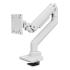 Arozzi NEW Alzare Neo Pro Gas Spring Heavy Duty Monitor Arm Extra Strong Desk Mount Support up to 20KG 360° Screen Rotation Adjustable Height & Full Motion - White