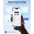 BOYA BOYALINK 3-03 Wireless Lavalier Mini Microphones for iPhone 15-16/Android/PC/Camera,AI Noise Cancellation,48kHz/24Bit Studio Sound,APP Control,984ft 30h Battery with Charging Case for Vlog Interview