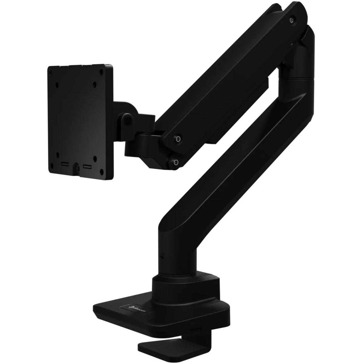 Arozzi Alzare Neo Pro Gas Spring Heavy Duty Monitor Arm Extra Strong Desk Mount Support up to 20KG 360\u00b0 Screen Rotation Adjustable Height & Full Motion - Black