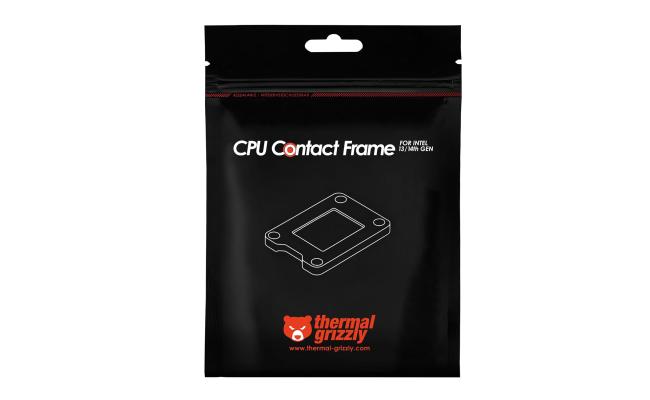 Thermal Grizzly - CPU Contact Frame Intel 13th & 14th Generation - for Optimized CPU Contact Pressure to Improve The Cooling Performance - Easy Install - by der8auer