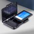 ADATA EC600 2.5” External HDD/SSD Enclosure USB 3.2 Gen2 (10Gbps) interface Tool-Free Convenient Safety Lock , Black