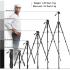 Jmary KP-2254 Professional Aluminium Tripod Monopod for All DSLR Cameras Max Load capacity - 4kgs, Max Height - 1650mm
