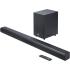 JBL Cinema SB550 3.1 Channel Soundbar with Wireless Subwoofer, 250W Output, 3x (45 x 100) mm Racetrack Drivers + 2x 13mm Tweeters Soundbar, Bluetooth 5.3 Connectivity, Black