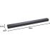 JBL Cinema SB550 3.1 Channel Soundbar with Wireless Subwoofer, 250W Output, 3x (45 x 100) mm Racetrack Drivers + 2x 13mm Tweeters Soundbar, Bluetooth 5.3 Connectivity, Black