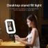 KOOSDA KRL-ST11 Camera Ring Light Video Ring Adjustable Color Temperature & Brightness, Multi-Device Compatibility