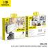 KOOSDA KR-L10 Selfie Light Portable USB Rechargeable Integrated 2000mAh Battery 3 Modes Adjustable Brightness Clip-on fill Pocket Light