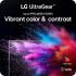 LG 24G411A Ultragear 24" Full HD IPS Gaming Monitor, 144Hz (O/C), 1ms MBR, NVIDIA G-Sync Compatible, AMD FreeSync, HDR10, HDMI, DisplayPort, Slim Stand, Black
