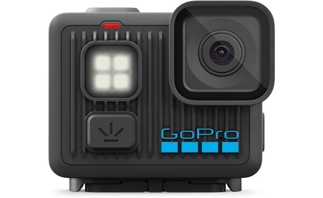 GoPro LIT Hero - Lightweight, Compact, Waterproof Action Camera with Built-in Light, 4K60 Ultra HD Video, 12MP Photo, Touch Screen, HyperSmooth Stabilization