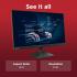 Lenovo L24-4E IPS 24" Full HD 99% sRGB 100Hz Eyesafe & Low Blue Light w/ VGA & HDMI Interface - Black
