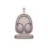 Sony XM5 Wireless Noise Canceling Bluetooth Headphone, Magnificent Sound, 30 Hour Battery Life, 32.81 ft Effective Range, 2.4 GHz Band Frequency, Detachable Cord, Closed Dynamic - Smoky Pink