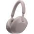 Sony XM5 Wireless Noise Canceling Bluetooth Headphone, Magnificent Sound, 30 Hour Battery Life, 32.81 ft Effective Range, 2.4 GHz Band Frequency, Detachable Cord, Closed Dynamic - Smoky Pink