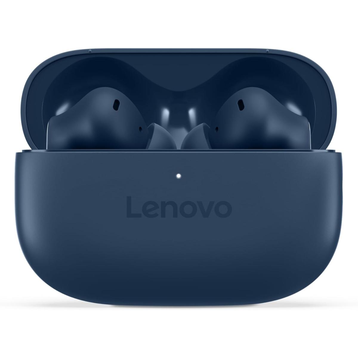 Lenovo TWS Earbuds Yoga PC Edition Cosmic Blue Active Noise Cancellation Bluetooth 5.3 Wireless Earbuds ENC 3-Mic Clear Calls AI EQ Mode Switch for Gaming, Movies, Music, and Meetings