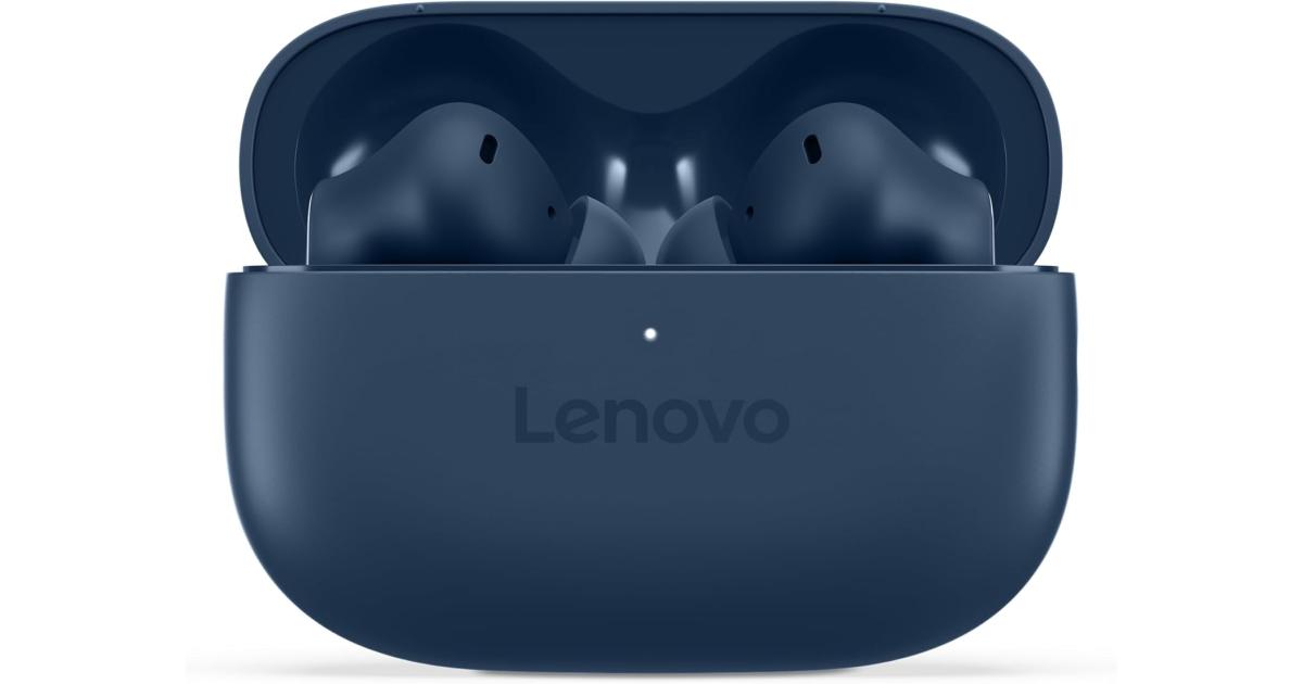 سماعات أذن Lenovo TWS Yoga PC Edition Cosmic Blue وإلغاء الضوضاء النشطة، بلوتوث 5.3 سماعات أذن لاسلكية ENC 3 ميكروفون، مكالمات واضحة AI EQ Mode Switch للألعاب والأفلام والموسيقى والاجتماعات