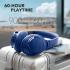 Anker Soundcore Q20i Wireless Hybrid Active Noise Cancelling Headphones 40H Long ANC Playtime Hi-Res Audio Big Bass Transparency Mode , Blue
