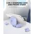 Anker Soundcore P40i Bluetooth Headphones, 11mm Drivers, Adaptive ANC, 6 Mics, AI Clear Calls, Wireless Charging Compatible, BT5.3, IPX5 Water-Resistant, up to 60H Playtime, Built-In Phone Stand - Purple