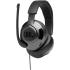 JBL Quantum 300 - Wired Over-Ear Gaming Headphones with JBL Quantum Engine Software Foam Ear Cushions 3.5 mm & USB Adapter- Black
