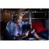 JBL Quantum 300 - Wired Over-Ear Gaming Headphones with JBL Quantum Engine Software Foam Ear Cushions 3.5 mm & USB Adapter- Black