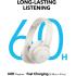 Anker Soundcore Q11i Wireless Over-Ear Bluetooth Headphones by Anker, Deep Bass, 60H Playtime, Hi-Res Audio, Detachable Ear Cushions, Multipoint Connection - White