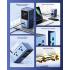 LDNIO SC2 Universal 4AC Outlets Power Strip Surge Protector Extension Wire With Led Screen for Home and Office