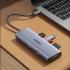 Ugreen CM498 15600 USB-C Adapter - 3x USB-A 3.0 / HDMI / VGA / RJ45 / SD / TF Card Reader / USB-C PD - Gray