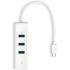 TP-LINK UE330C USB Type-C 3-Port Hub & Gigabit Ethernet Adapter, 3 x USB-A 3.0 Ports, 1 x USB-C 3.0 Connector, Supports Windows, macOS, Chrome OS, and Linux, White