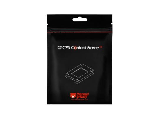 Thermal Grizzly - CPU Contact Frame Intel 1851 V1 - for Optimized CPU Contact Pressure to Improve The Cooling Performance - Easy Install - for Intel Core Ultra Series CPU LGA1851 sockets