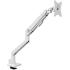 Arozzi Alzare Neo Gas Spring Single Monitor Arm Support up to 9KG 360° Screen Rotation Adjustable Height & Full Motion - White