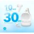 Anker Soundcore R50i True Wireless Earbuds, 10mm Drivers with Big Bass, Bluetooth 5.3, 30H Long Playtime, Water-Resistant, 2 Mics for AI Clear Calls, 22 Preset EQs, Customization via App (White)