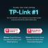 TP-LINK Tri-Band Archer GXE75 AXE5400 Wi-Fi 6E Gaming Router, 6-Stream 5.4 Gbps, 1 2.5G + 4 1G Ports, USB 3.0, Exclusive Acceleration, Gaming Port & Panel, RGB Lighting, Black