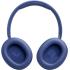 JBL Tune 730 BT Wireless Over-Ear Headphones with JBL Pure Bass Sound, Bluetooth 6.0, Foldable Design, Audio Cable, 76-Hour Battery Life and Google Fast Pair/Microsoft Swift Pair - Blue
