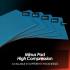 Thermal Grizzly Minus Pad High Compression - 120x100x2.0mm 2-Pack Thermal Interface Pad, Electrically Non-Conductive, High Thermal Conductivity & High Compressibility for SSDs, GPUs & Electronics