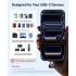 BOYA mini 2-02 (Type-C) Wireless Lavalier Microphones for iPhone 15/16/17 & Android, AI Noise Cancellation, App Control, 30H Battery Life with Charging Case, Lapel Microphone Wireless for Video Recording Vlogging , Silver