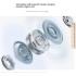 HUAWEI FreeClip 2 (2025) Bluetooth Earbuds, Advanced AI Audio , Dual-Power Speaker,Adaptive Open-ear Listening, up to 38 Hours Battery Life, IP57 Water and Dust Resistance , White