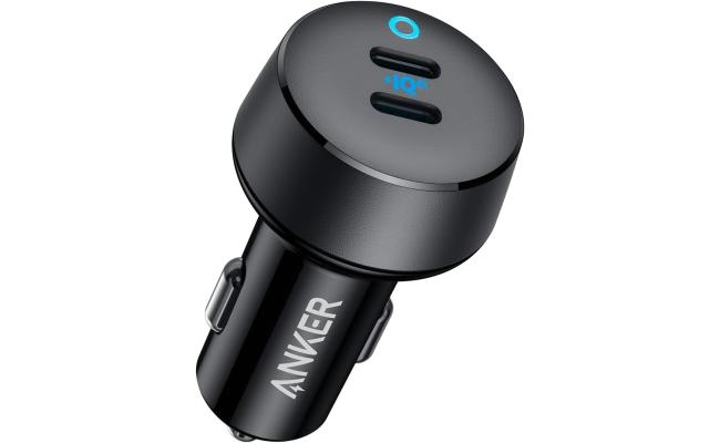 Anker USB C Car Charger, 40W 2-Port PowerIQ 3.0 Type C Adapter, iPhone 17 Car Charger, PowerDrive III Duo with Power Delivery for iPhone 17/17 Pro Max/16/15/14 Series, Galaxy S24/23,AirPods and More