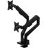 Arozzi Alzare Neo Duo Gas Spring Dual Monitor Arm Support up to 9KG 360° Screen Rotation Adjustable Height & Full Motion - Black