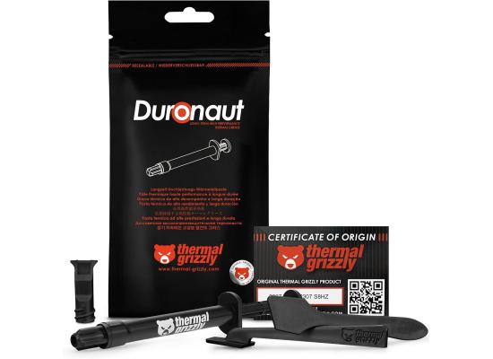 Thermal Grizzly Duronaut - 2 Gram - Enhanced Durability & High Performance Thermal Paste - for Maximum Thermal Conductivity While Overclocking CPU/GPU/PS4/PS5/Xbox