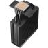 DeepCool AG400 BK ARGB V2 CPU Cooler, 2100 RPM Fan Speed, 75.89 CFM Fan Airflow, Hydro Bearing Type,Balanced Bidirectional Heat Pipe Technology, Black