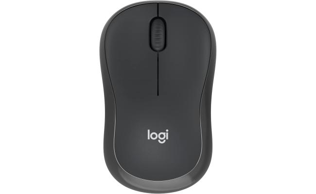 Logitech M240 Silent Bluetooth Mouse, Wireless, Compact, Portable, Smooth Tracking, 18-Month Battery, for Windows, macOS, ChromeOS, Compatible with PC, Mac, Laptop, Tablets - Graphite