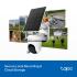 Tp-Link Tapo C615G KIT Solar-Powered Pan/Tilt 4G LTE Outdoor Security Camera, No Wi-Fi Needed, Superior 2K 3MP Visuals, 360° AI Tracking, No Monthly Fee, AI Detection, Color Night Vision, Secure Local & Cloud Storage