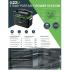 Gizzu GPS500 518Wh Portable Power Station Lithium-Ion Battery Rugged Design Supports Solar Charging Short-Circuit ,Over-Current, Over-Voltage, Under-Voltage, Over-Load & Temperature Protection