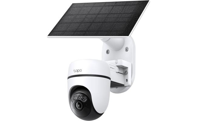 TP-Link Tapo C610 Kit 2K 3MP Wireless Outdoor Wifi Camera with Solar Panel, 360° PTZ Surveillance Camcorder Battery 6700mAh, Human Detection, Color Night Vision, AI Tracking, IP65