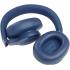 JBL Live 660NC Adaptive Noise Cancelling Over-Ear Bluetooth 5.0 Up to 50H Battery Speed Charge Ambient Aware Voice Assistant integration TalkThru - Blue