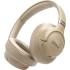 JBL Tune 780 NC Wireless Over-Ear Bluetooth Headphones with Adaptive Noise-Cancelling Technology, Smart Ambient, 76-Hour Battery Life and Google Fast Pair/Microsoft Swift Pair, Beige