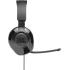 JBL Quantum 200 - Wired over-ear gaming headset with Voice focus directional flip-up mic and memory foam ear cushions (Black)