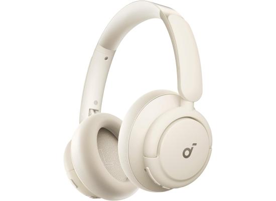 Anker soundcore Life Q30, Hybrid Active Noise Cancelling Headphones with Multiple Modes, Hi-Res Sound, Custom EQ via App, 50H Playtime, Comfortable Fit, Bluetooth, Multipoint Connection - White